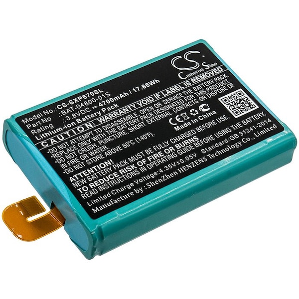 Bsc Preferred Sonim XP6 XP6700 XP7 XP7700 Mobile Phone Replacement Battery CS-SXP670SL.2 - main